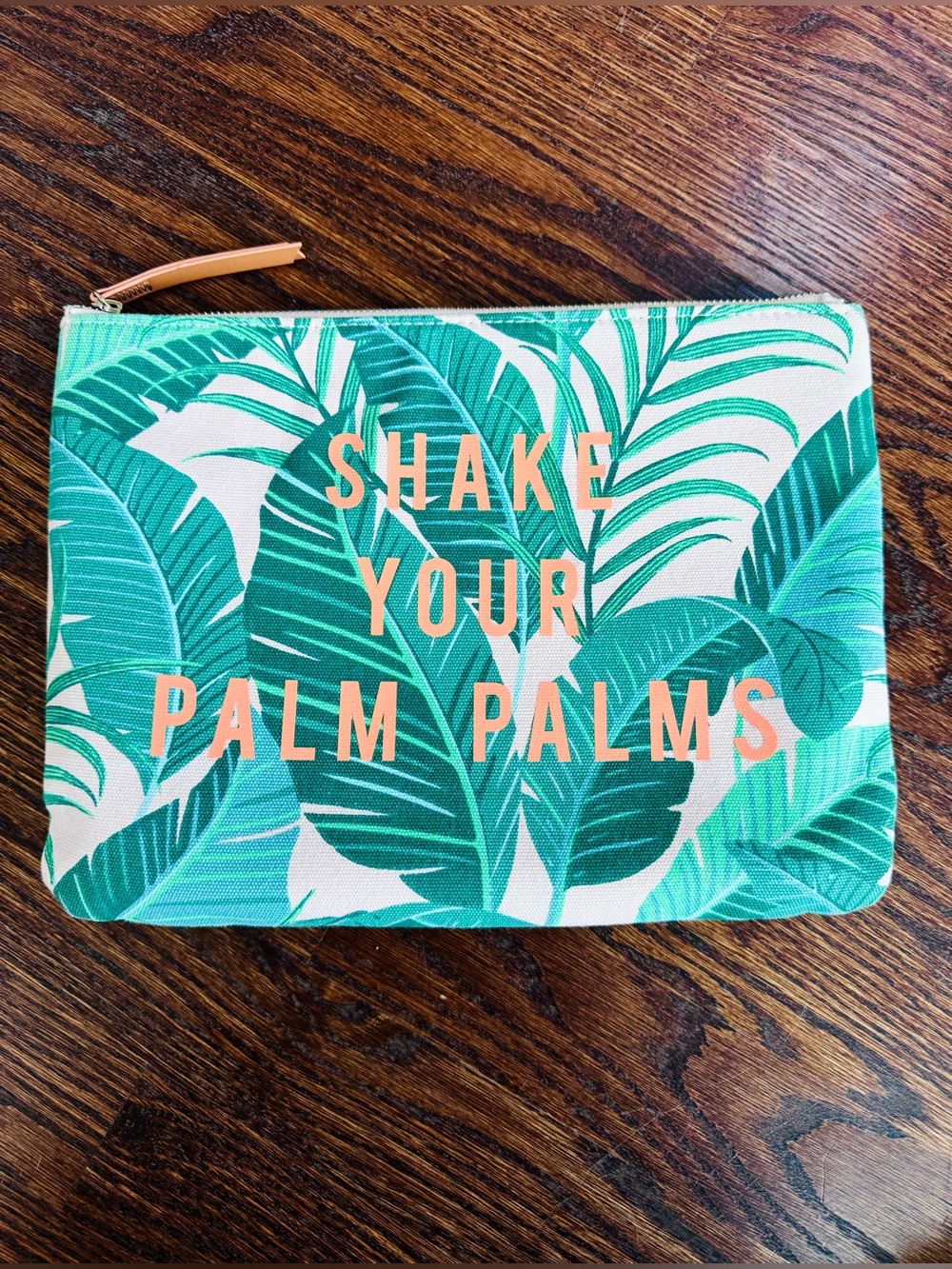 Stella & Dot Shake Your Palm Palms Pouch